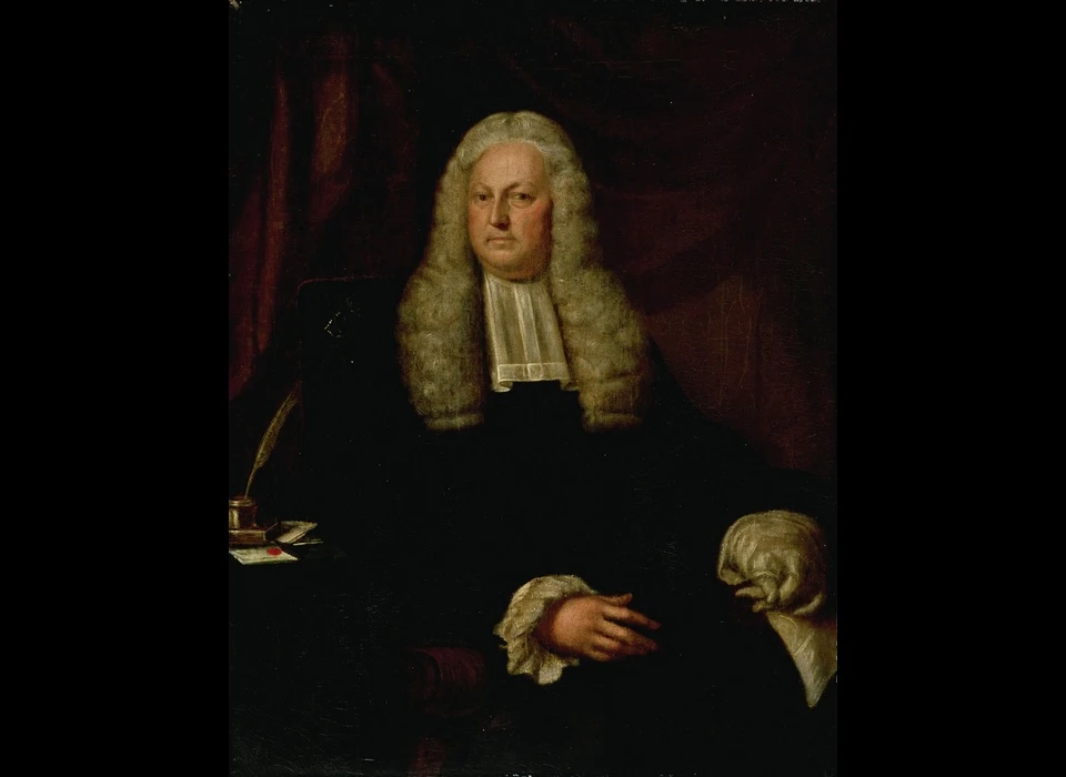 Harmen Hendrik van de Poll (schilderij Hendrik Pothoven 1749) bewoner Herengracht 619 in 1739-1742
