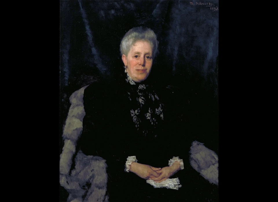 Rosalie Marie Wertheim (1838-1909) (schilderij T.Schwarze 1897)