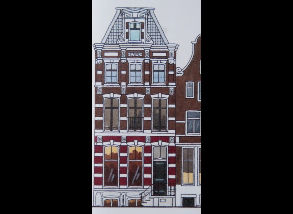 Herengracht 88 gevel (1999)