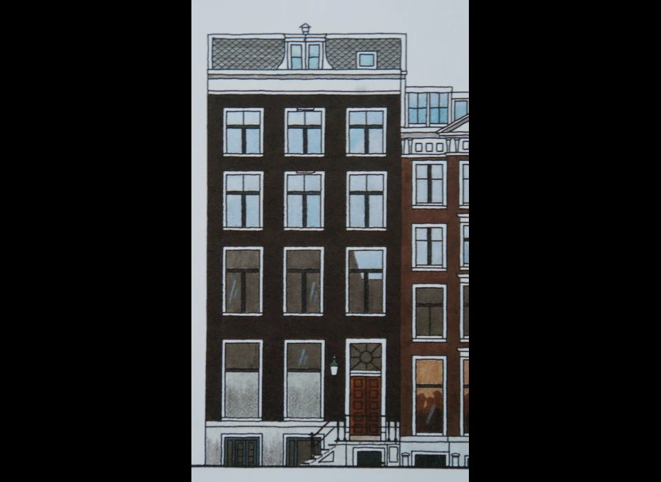 Herengracht 98 lijstgevel (1999)