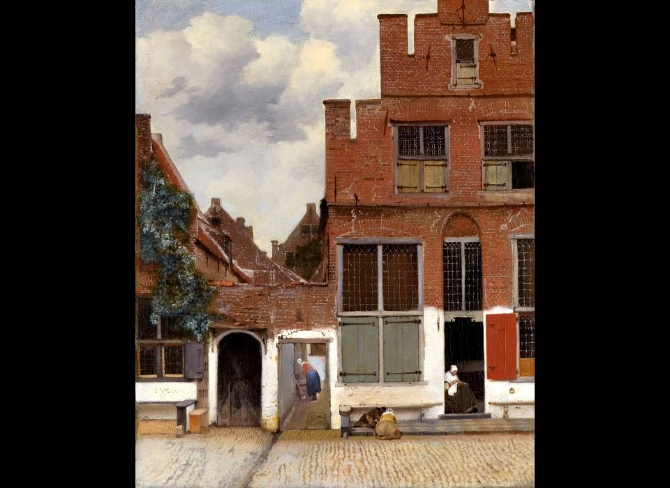 Het Straatje van Vermeer maakt deel uit van de verzameling