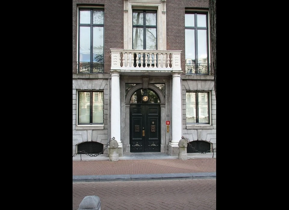 Herengracht 502, Huis met de Kolommen deurpartij (2010)