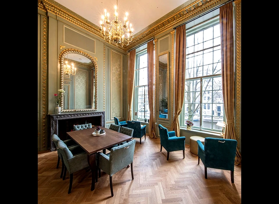 Herengracht 410-412 interieur zaal na verbouwing voor Magnus Domus (2018)