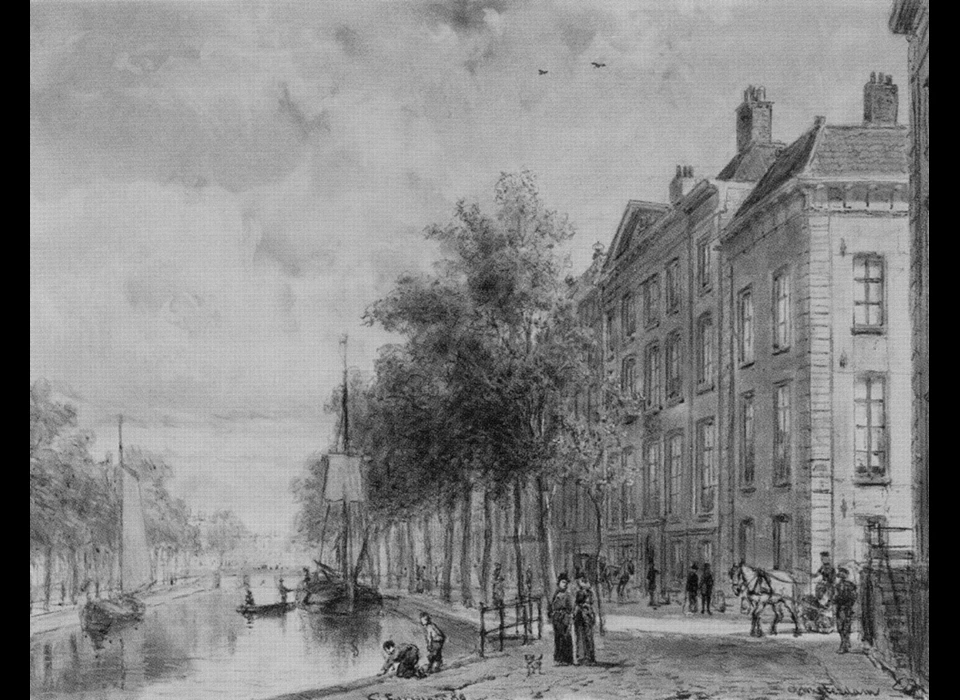 Herengracht 466 bij Nieuwe Spiegelstraat (ca.1790)