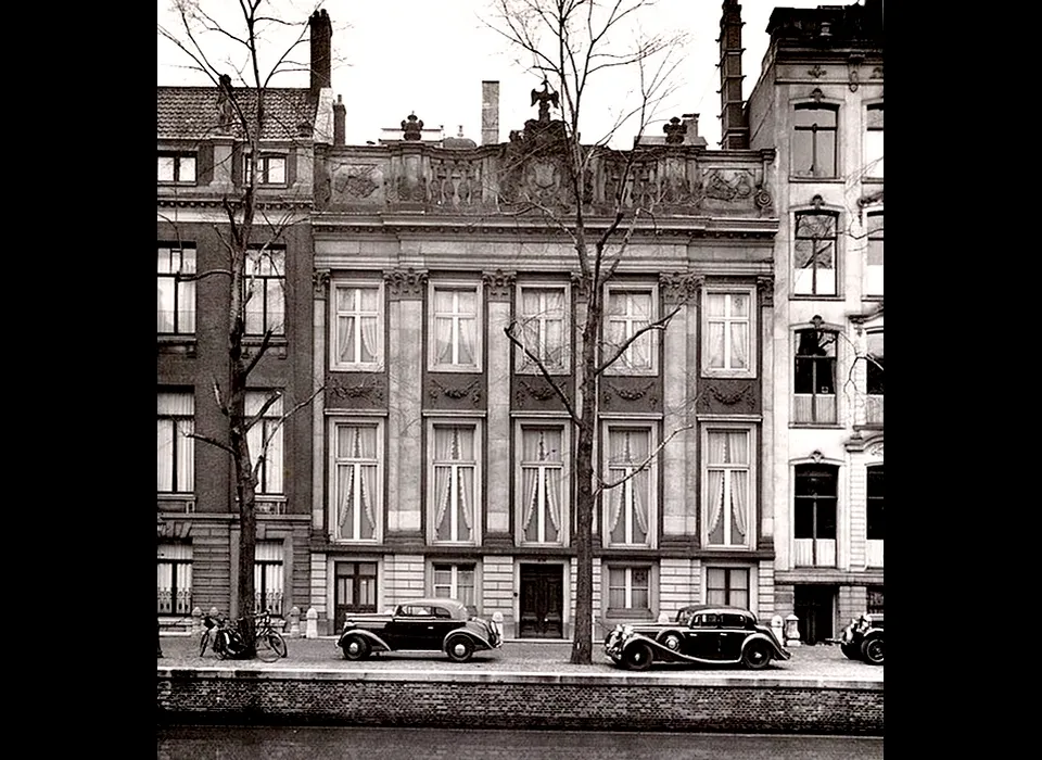 Herengracht 476 lijstgevel zonder bordestrap (1938)