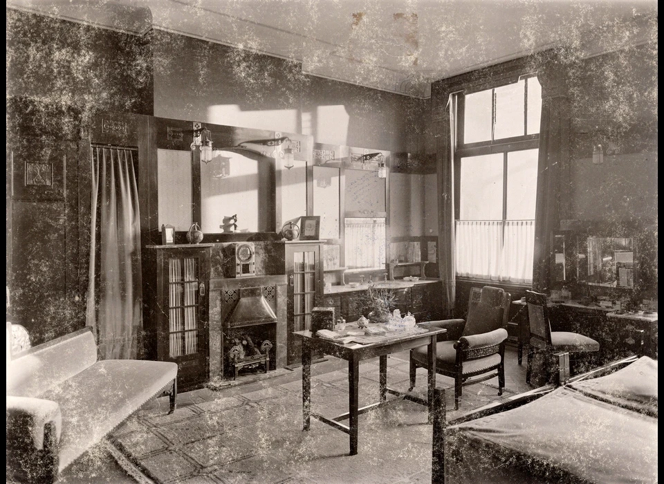 Herengracht 476 slaapkamer ontwerp Ed.Cuypers (1913)
