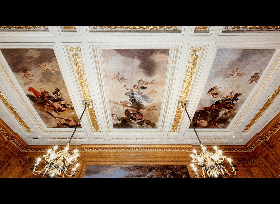 Vredespaleis, Ferdinand Bolzaal, plafond afkomstig van Herengracht 446 door Gerard de Lairesse (2024)