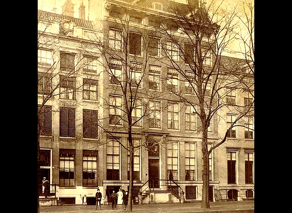 Herengracht 132 lijstgevel (ca.1890)