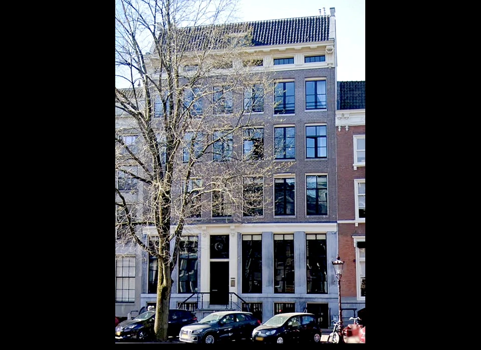 Herengracht 132 lijstgevel (2022)