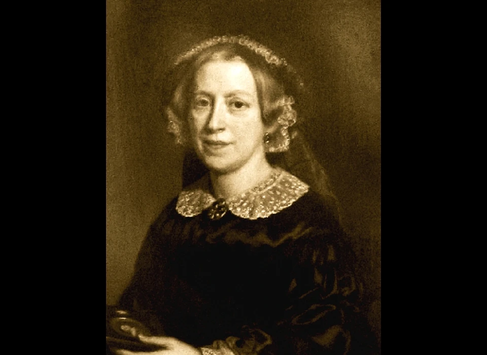 Alida Maria Wolterbeek (1802-1862) echtgenote van Claude Daniel Crommelin (1796-1859)