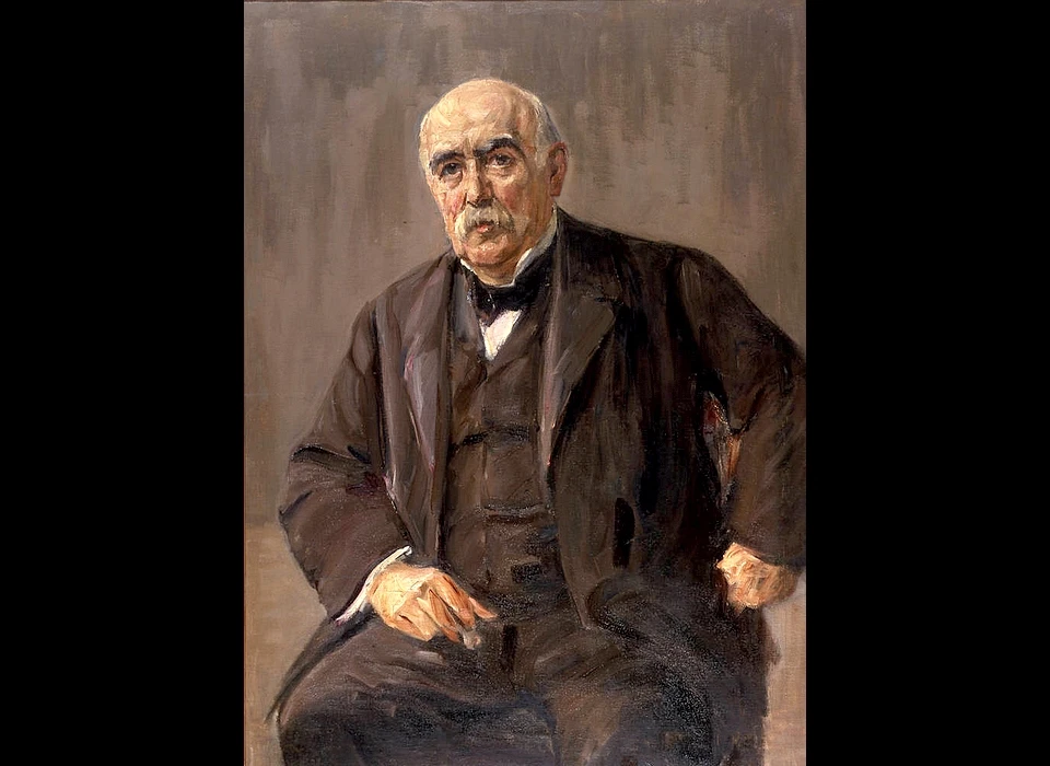 Eugen Gutmann vader van Friedrich Bernhard Eugen Gutmann (Max Liebermann)