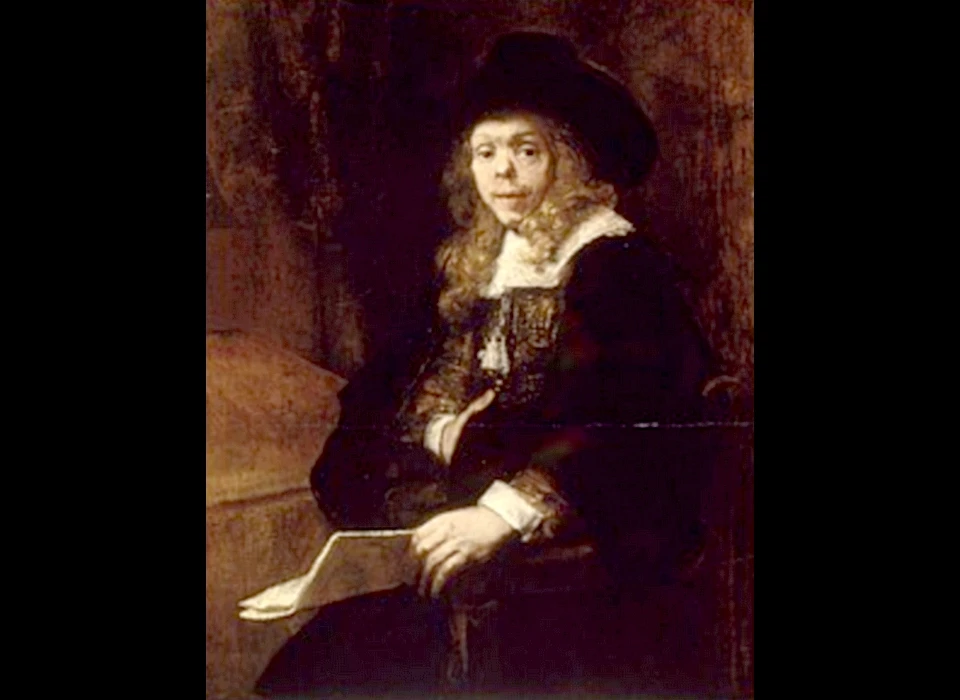 Portret van Gerard de Lairesse door Rembrandt ca.1665. Nu in The Metropolitan Museum of Art, New York.
