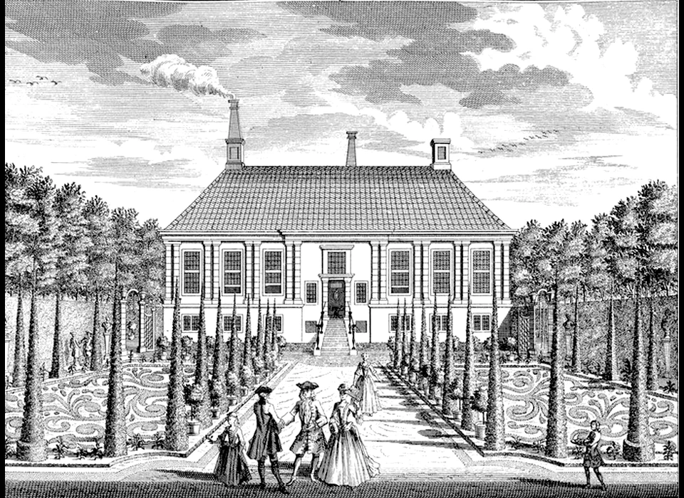 Kruislaan buitenplaats Reigersburg (ca.1670)