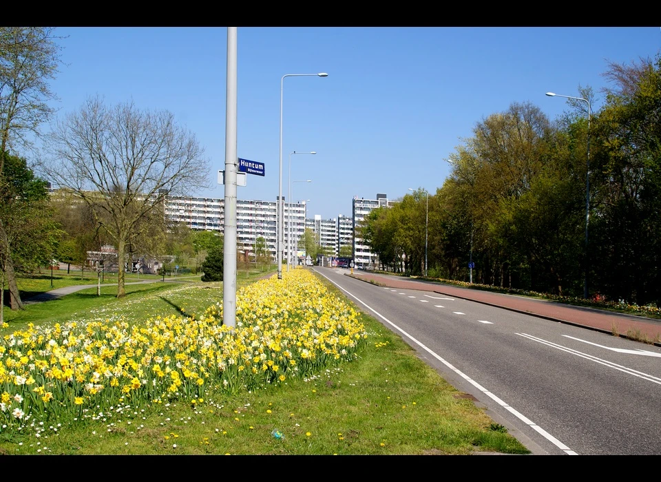 Hogevecht gezien over Huntumdreef (2019)