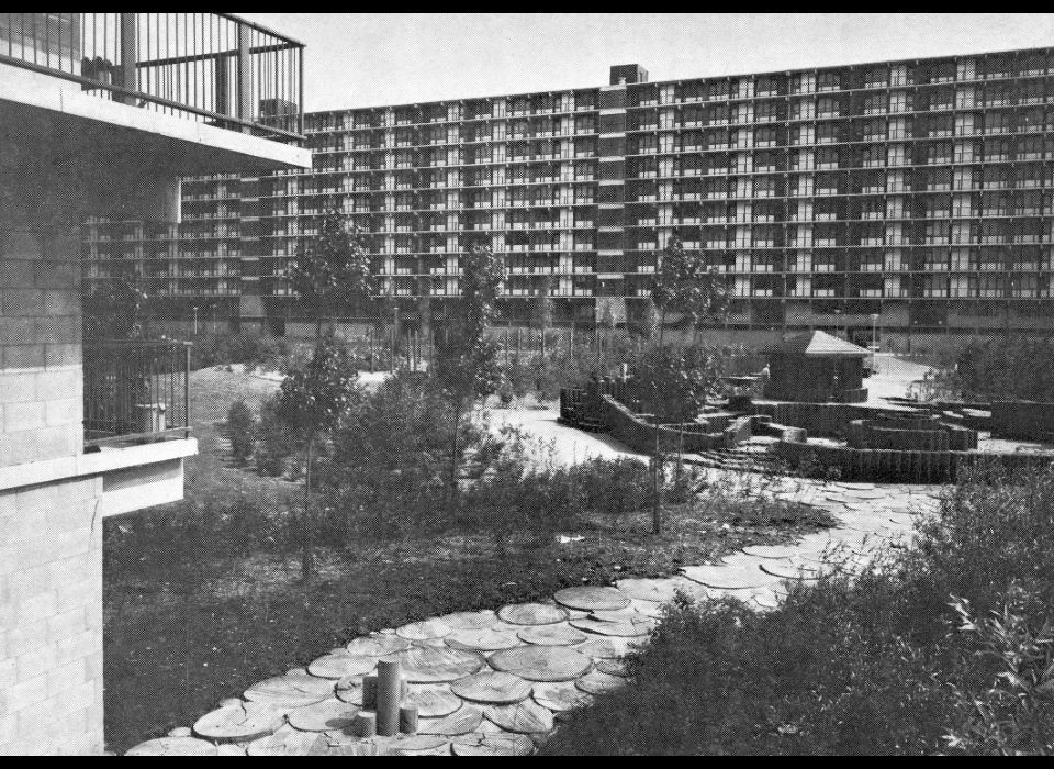 Hoogoord speelplaats in 1970