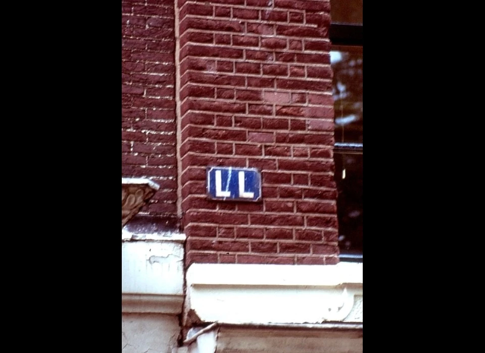 Prinsengracht 247 buurtletter LL (1984)