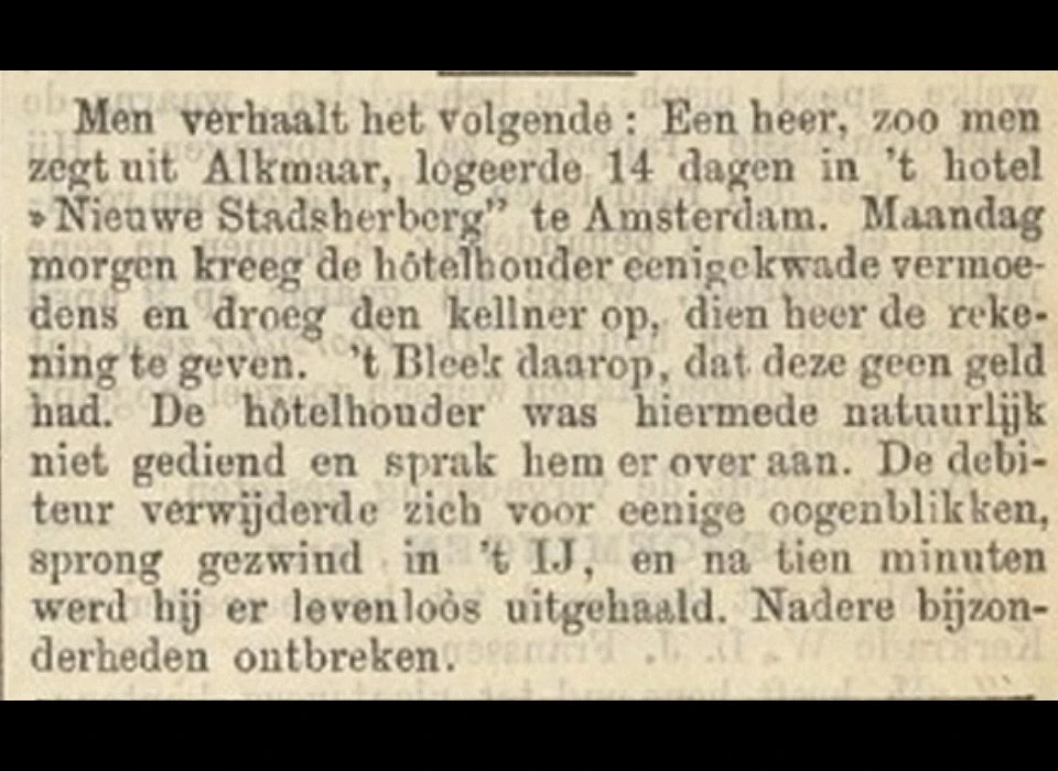 Bericht in de Arnhemse Courant