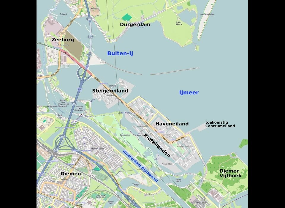 Steigereiland en Haveneiland, de eerste twee delen van IJburg