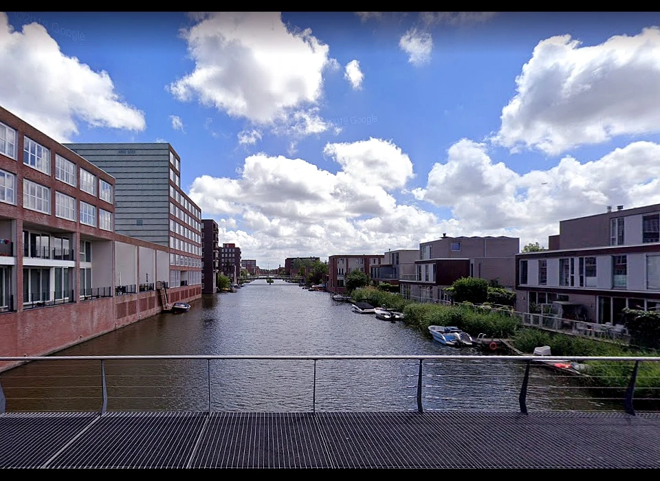 Zicht over de Groene Tunnel vanaf de Ruisrietstraart (2020)