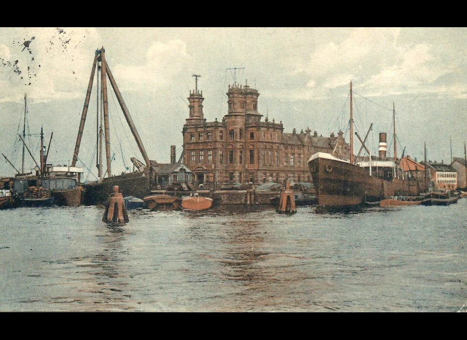 Oostelijke Handelskade emplacement SMN (1900)