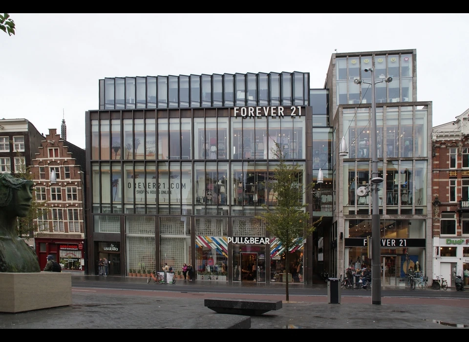 Rokin 12-16 vernieuwbouw door ZZDP Architecten voor Forever21 (2017)