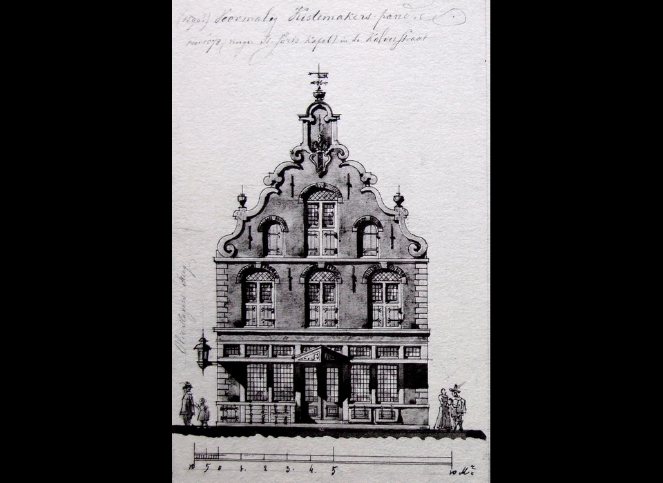 Kalverstraat 183 Kistenmakerspand (circa.1590)