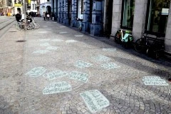 dam, monument slachtoffers schietpartij