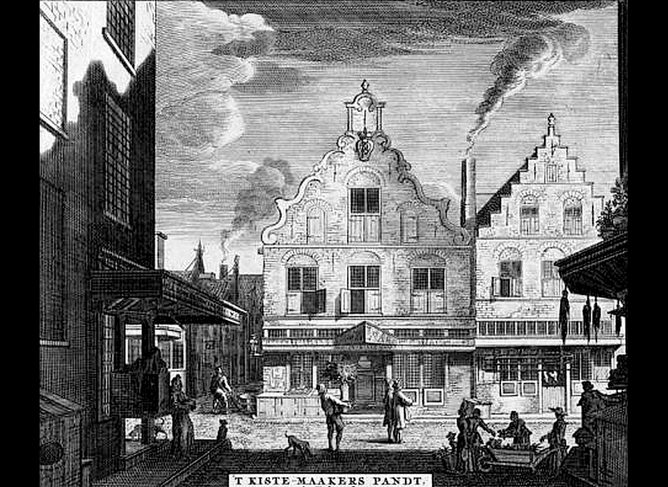Kalverstraat 183 Kistenmakerspand (circa.1680)