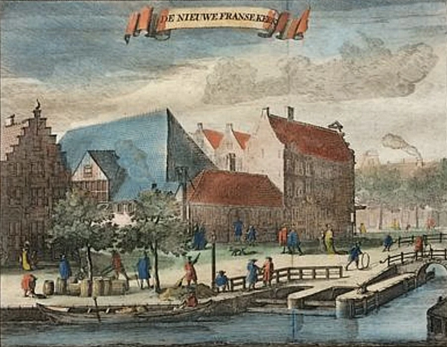 Nieuwezijds Voorburgwal 253 Franse kerk (1665)