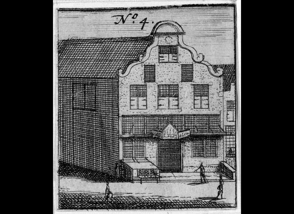 Kalverstraat 183 Kistenmakerspand (1723)