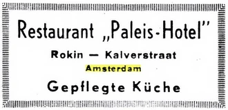 Kalverstraat 15, hotel polen