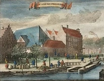 Kalverstraat 58, Petrus en Pauluskerk, de Papegaai