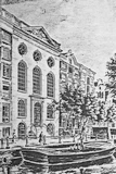 Kalverstraat 58, Petrus en Pauluskerk, de Papegaai