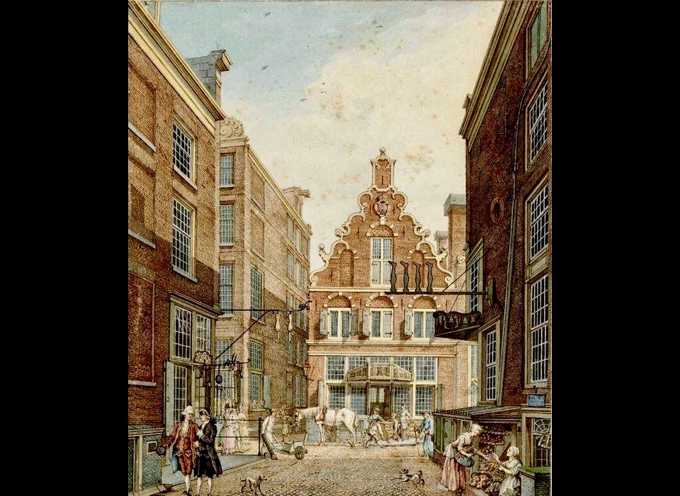 Kalverstraat 183 Kistenmakerspand (1774)