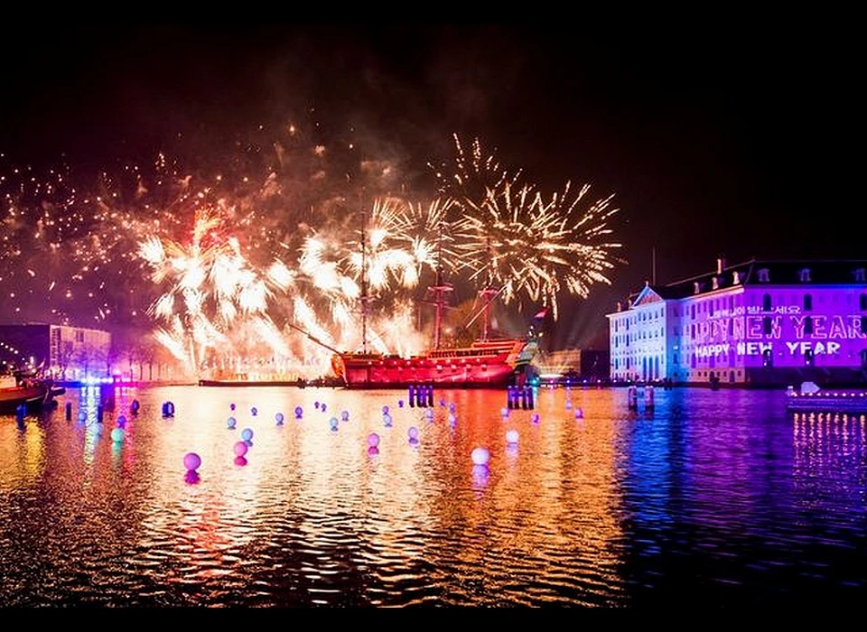 Nationaal aftelmoment 2016/2017 bij Scheepvaartmuseum