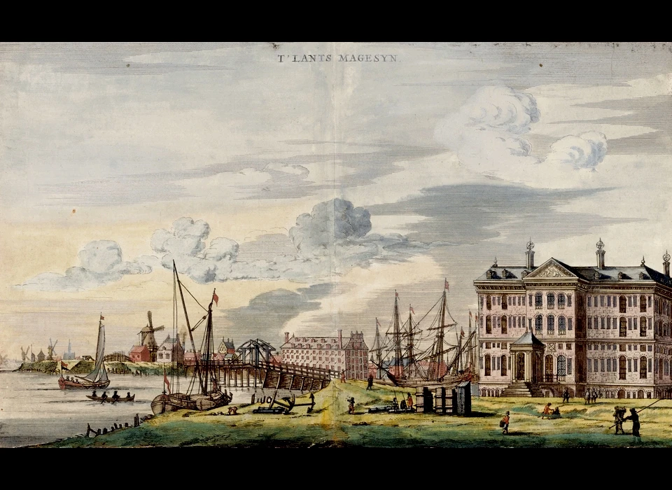 Kattenburgerplein 1 Lands Zeemagazijn met Heerenpoort (1660)