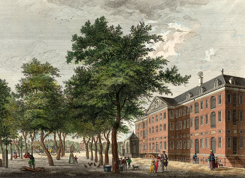 Kattenburgerplein 1 Lands Zeemagazijn (H.P.Schouten circa.1775)