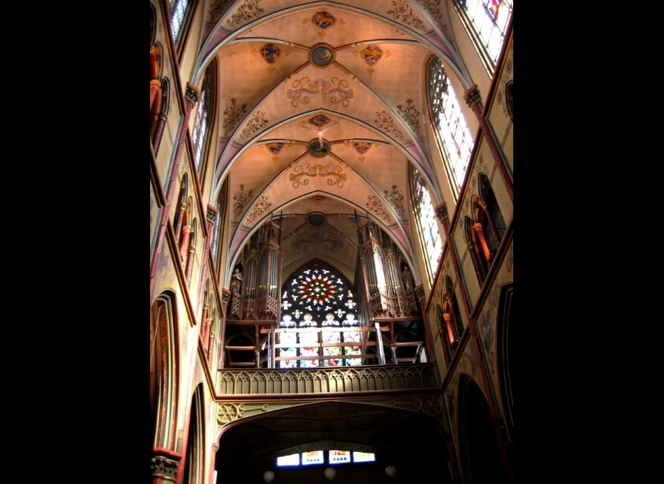 Keizersgracht 220 Onze Lieve Vrouwekerk door kerk naar orgel