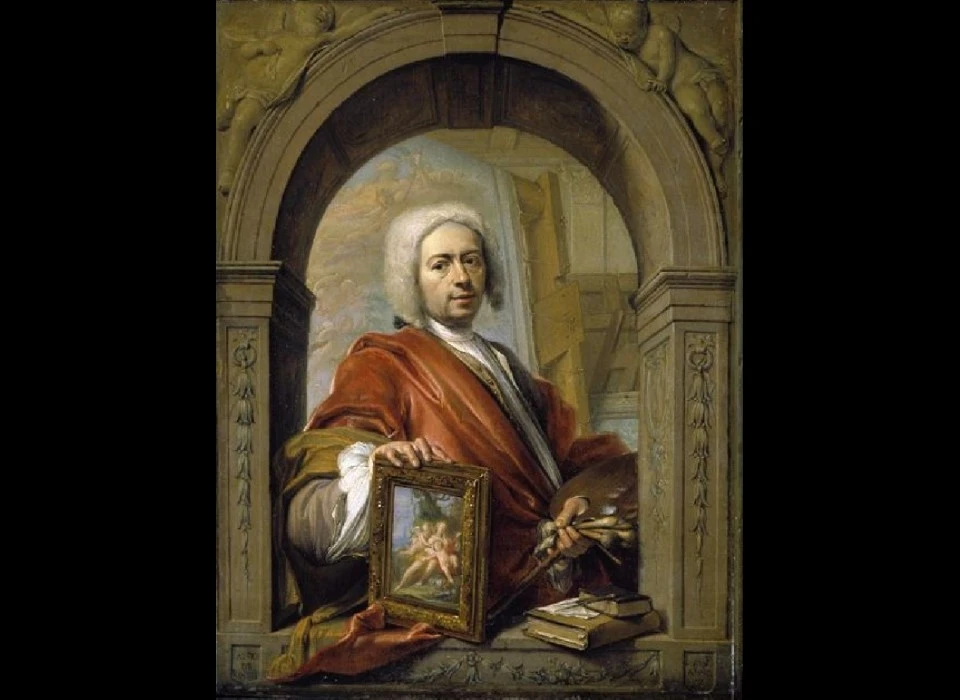 Jacques Ignatius de Roore zelfportret (1720)