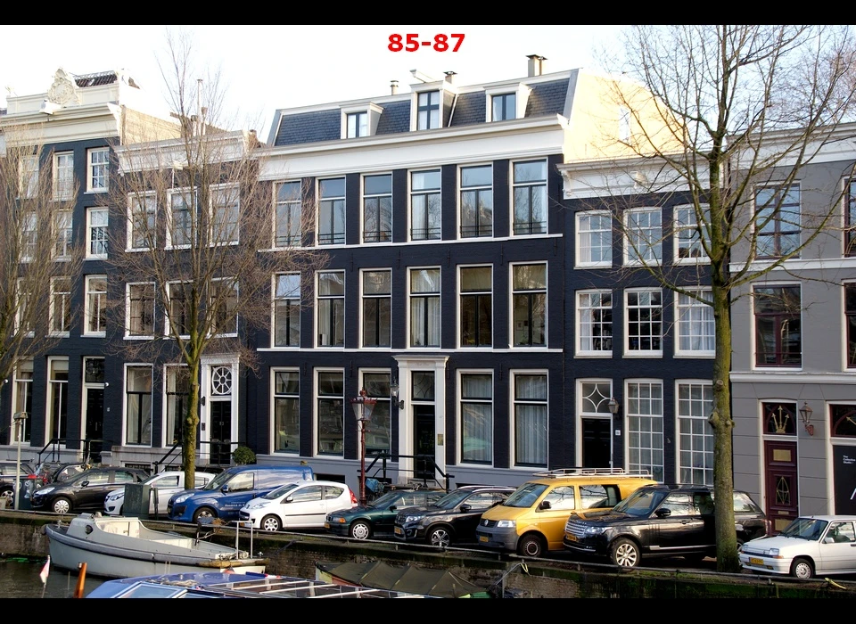 Keizersgracht 85-87 gevel (2019)