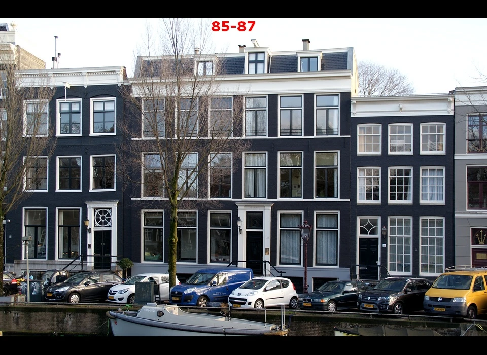 Keizersgracht 85-87 gevel (2019)