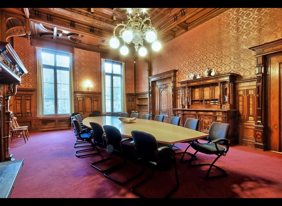Keizersgracht 452 rechter voorkamer met interieur van Ed.Cuypers uit ca. 1900 (2014)