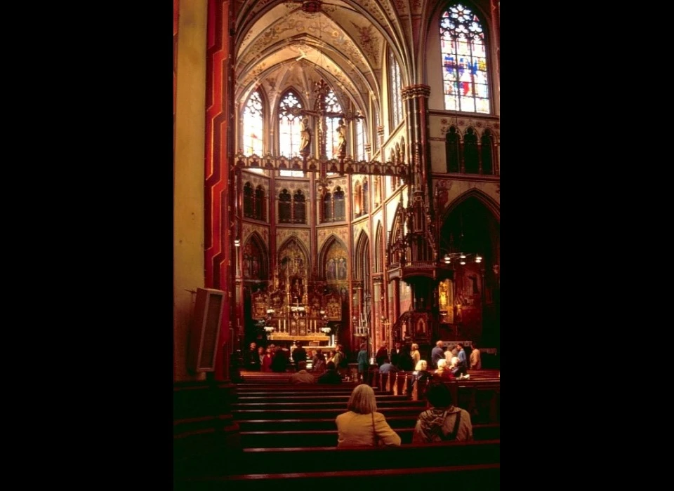 Keizersgracht 220 Onze Lieve Vrouwekerk tijdens Open Monumentendag 1997