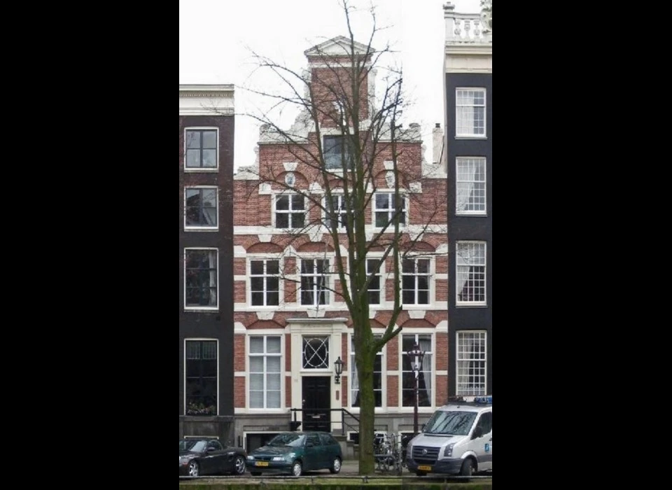 Keizersgracht 133 het Wapen van Benscop trapgevel