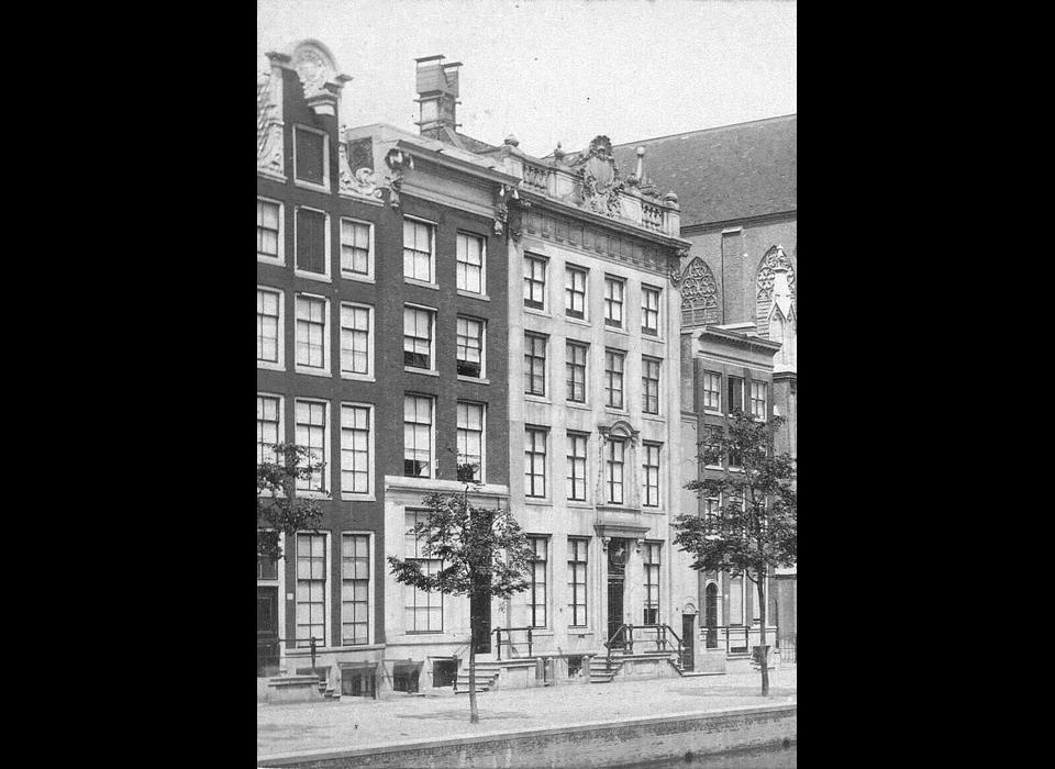 Keizersgracht 222-228 v.r.n.l. (ca.1865)