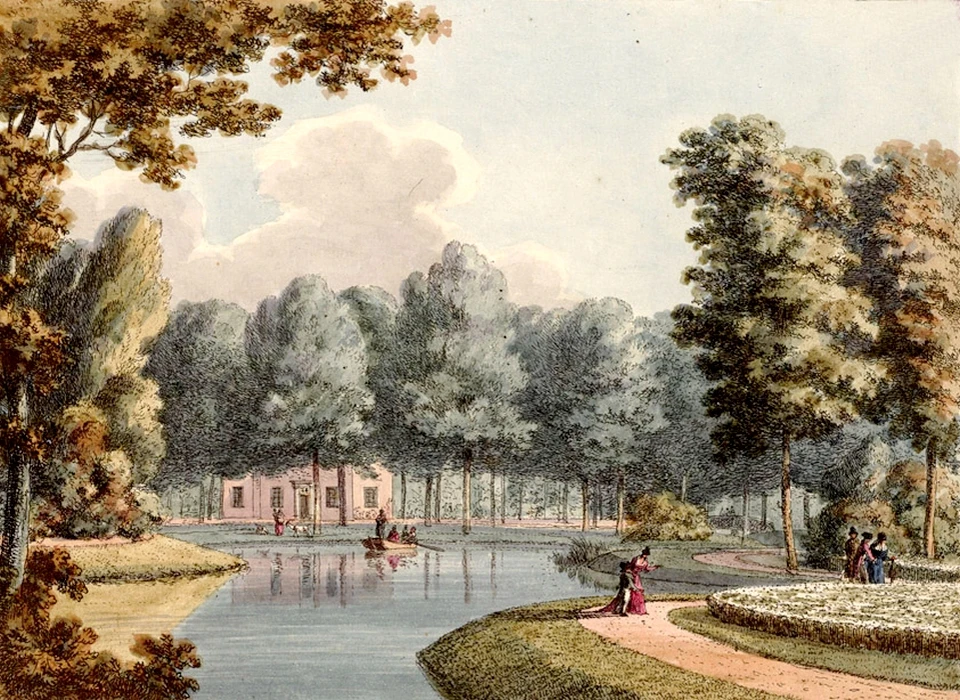 Middenweg buitenplaats Voorland (ca.1796)