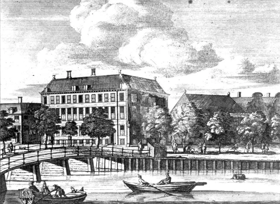 Vijzelgracht 2, Walenweeshuis (Peter Schenck 1669)