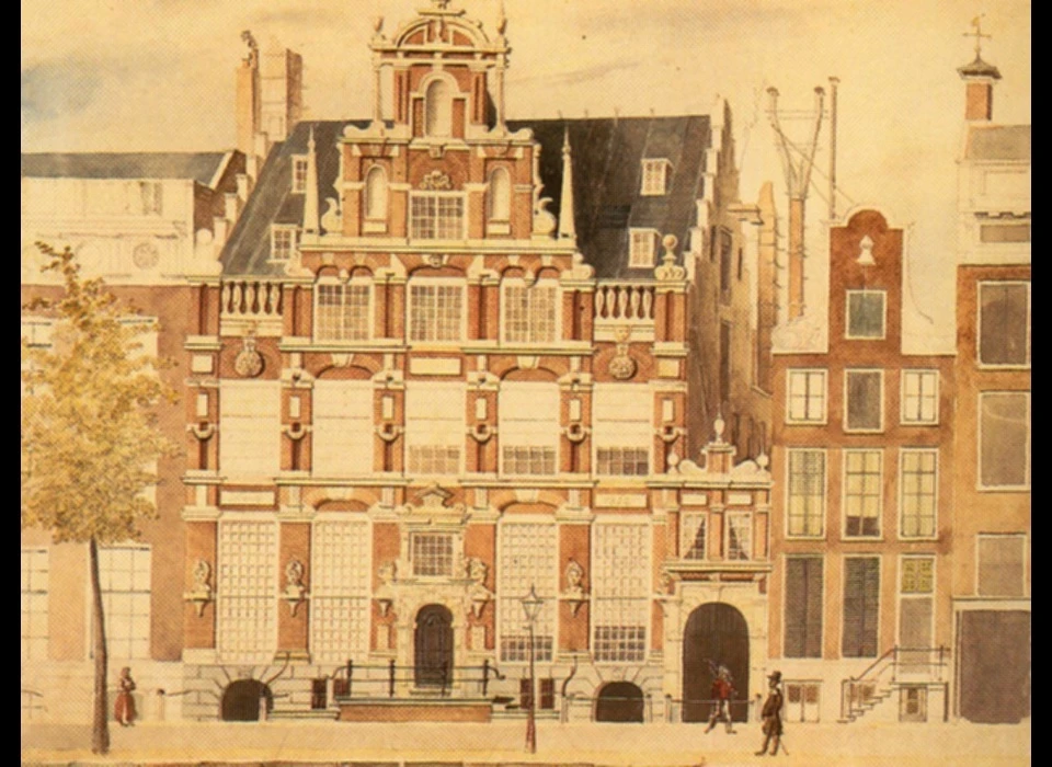 Keizersgracht 123 Het Huis met de Hoofden (1859)