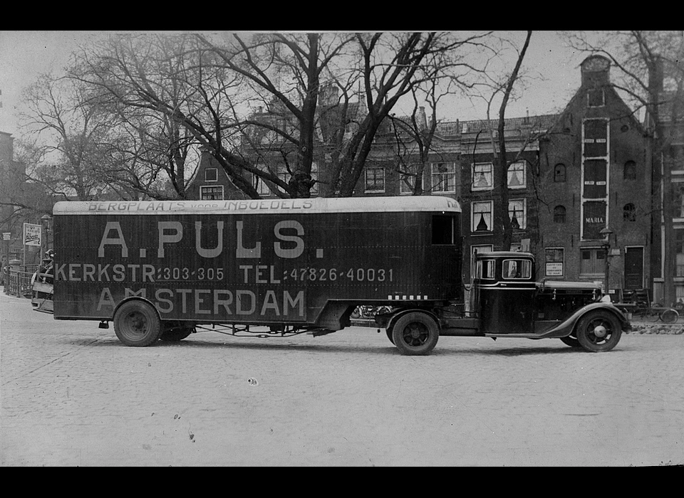 verhuiswagen van de firma A.Puls (1940)