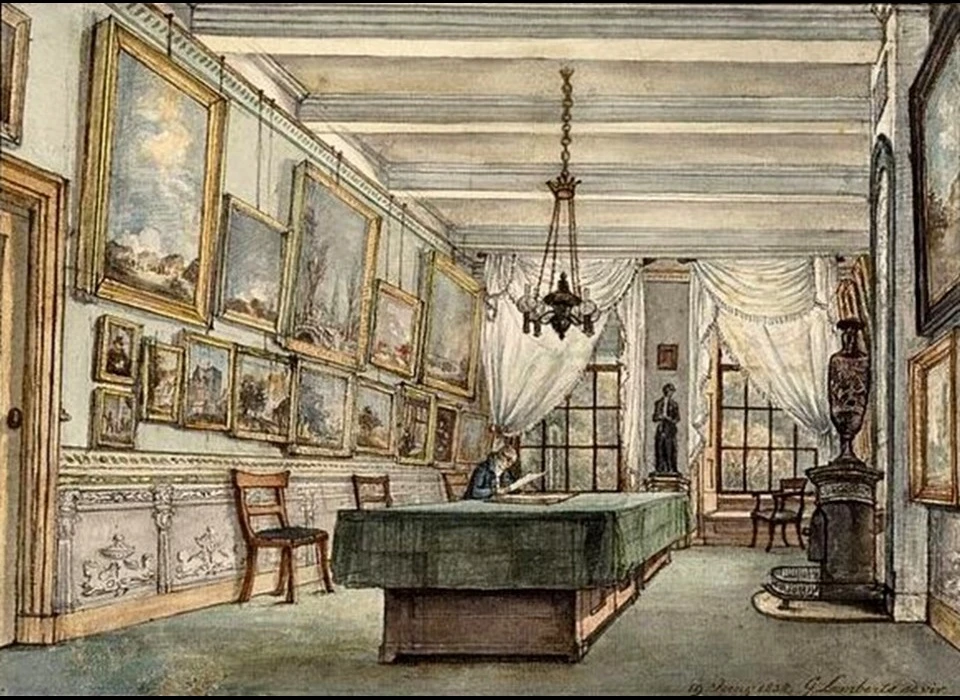 Trippenhuis 1838 Schilderijen in het Rijksmuseum (G.Lamberts)